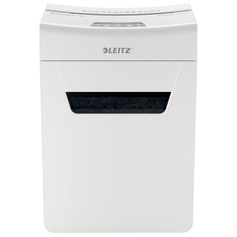 

Уничтожитель документов (шредер) Leitz IQ PROTECT Premium 10X белый (80920000)