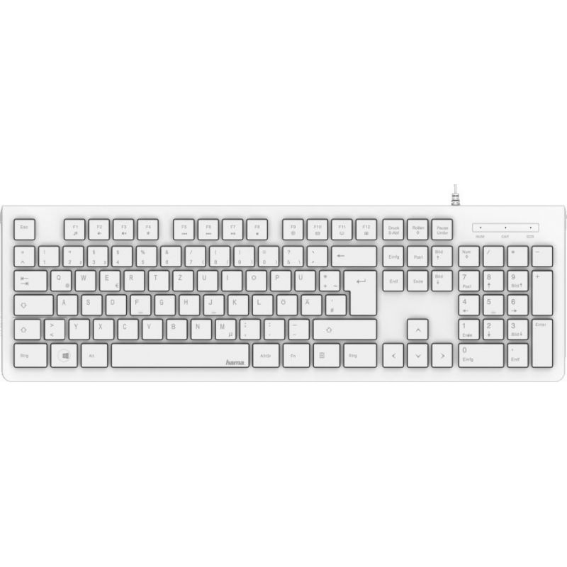 

Клавиатура HAMA KC-200 белый (r1182680)