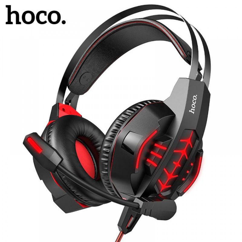 

Компьютерная гарнитура Hoco W102 Cool tour красный