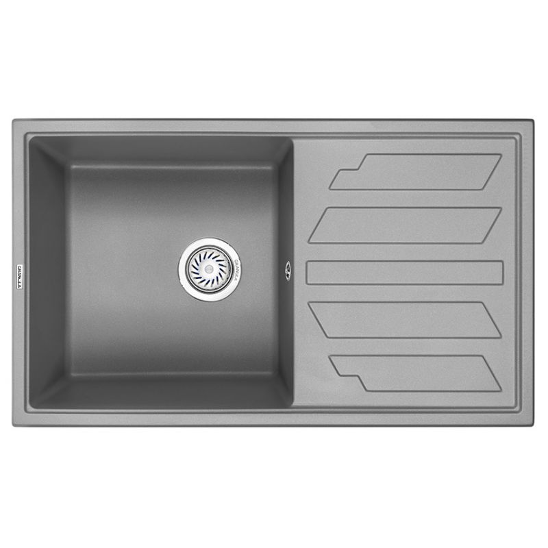 

Кухонная мойка Granula 8002 алюминиум