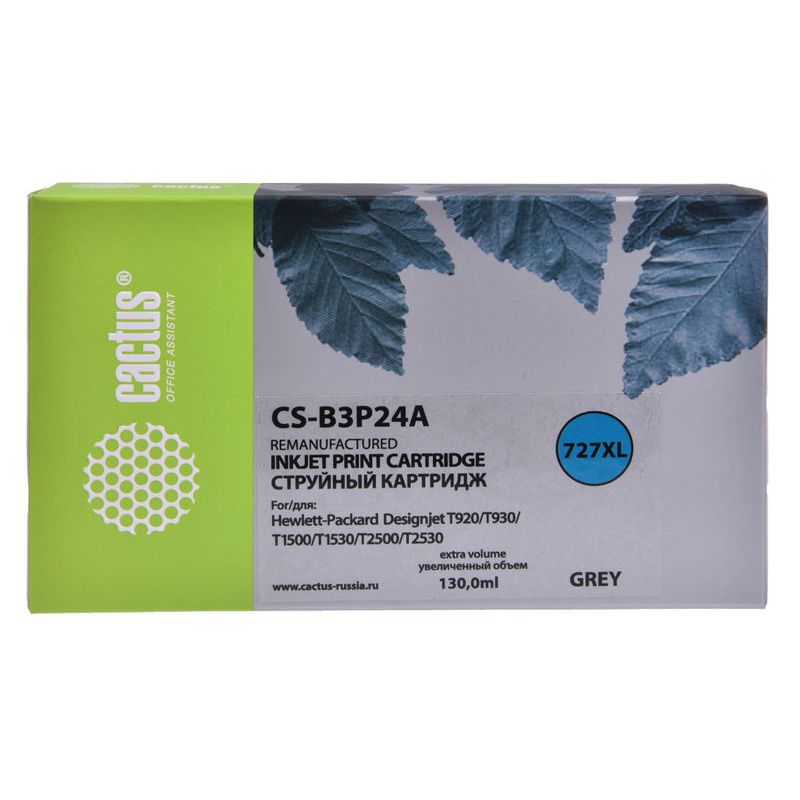 

Картридж Cactus CS-B3P24A серый N727