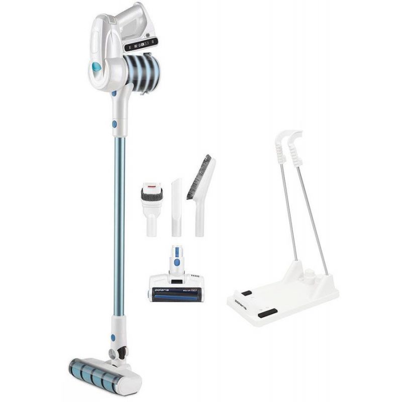 

Пылесос Polaris PVCS 4000 HandStick PRO белый/бирюзовый