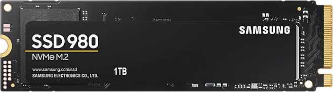

SSD накопитель Samsung 1Tb 980 M.2 2280 PCI-E x4 (MZ-V8V1T0BW)
