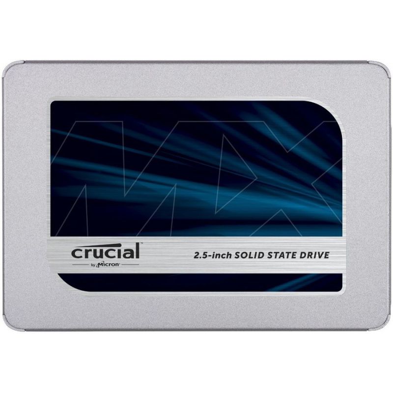 

SSD накопитель Crucial MX500 500Gb 2.5 SATA III (CT500MX500SSD1)