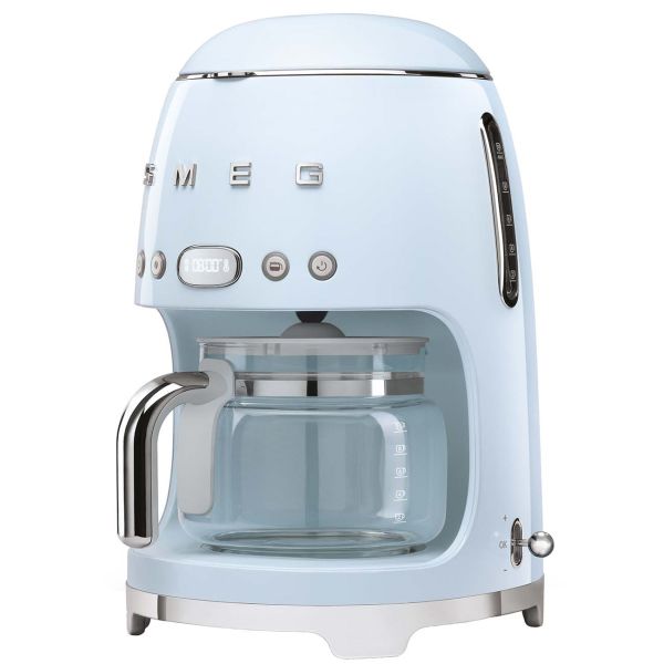 

Кофеварка Smeg DCF02PBEU пастельный голубой