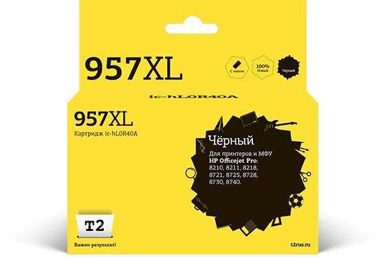 

Картридж T2 IC-HL0R40A черный Картридж