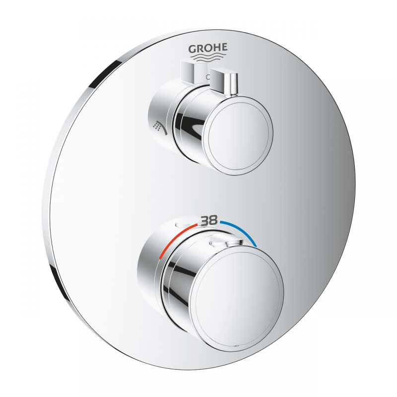 

Смеситель для ванны Grohe Grohtherm 24076000 хром