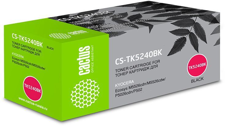 

Картридж Cactus CS-TK5240BK