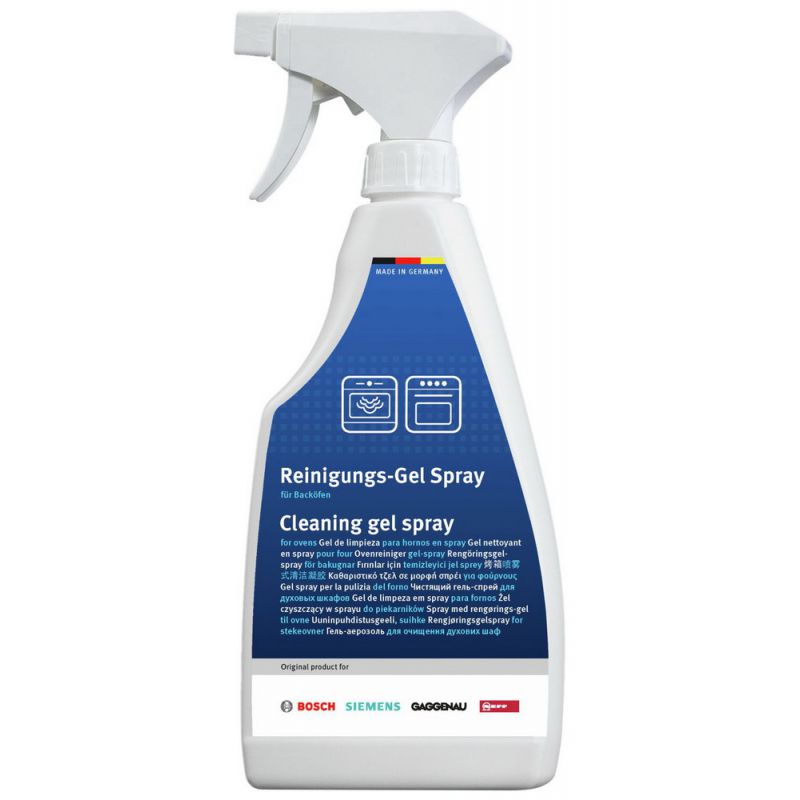 

Средство для ухода за техникой Bosch 00311860 Чистящий гель-спрей для духовок 500мл
