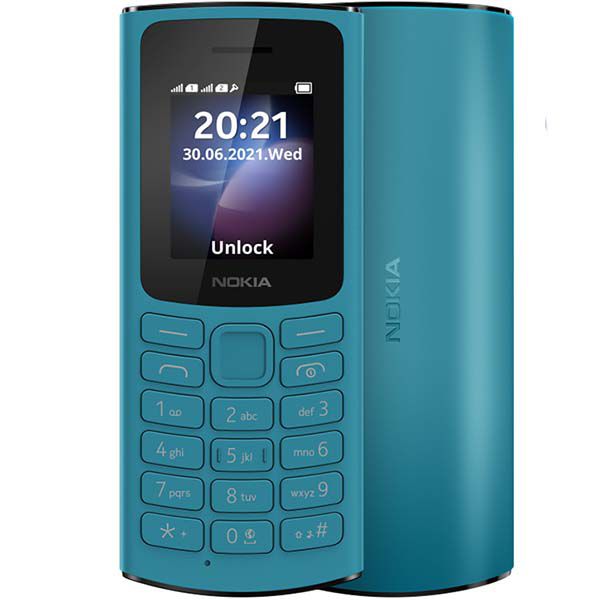 

Телефон Nokia 105 4G DS синий (TA-1378)