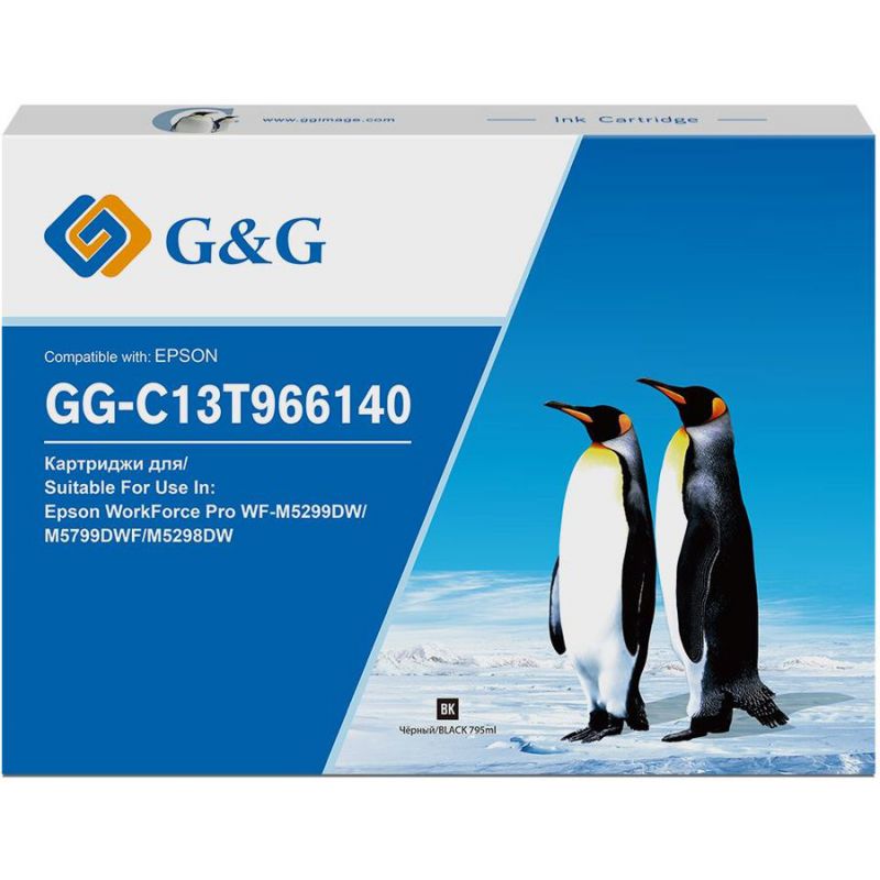 

Картридж G&G GG-C13T966140 черный