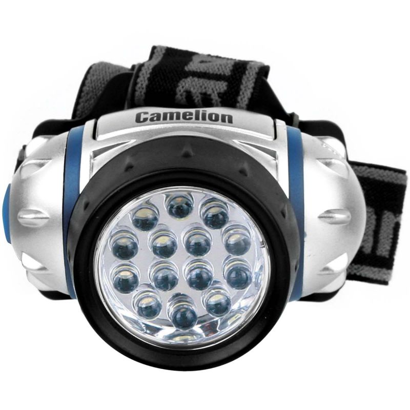 

Фонарь портативный Camelion LED5313-19F4 металлик