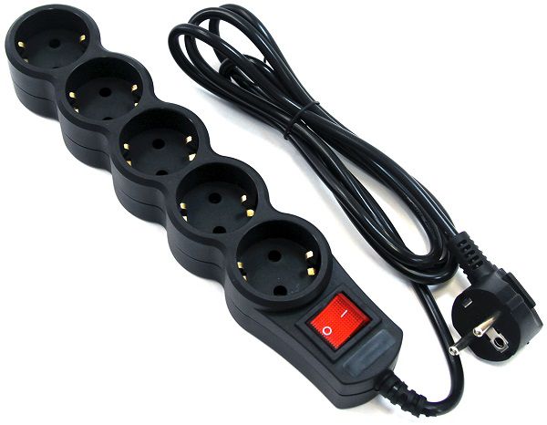 

Сетевой фильтр 5bites SP5B-230 (5роз. 3м) черный