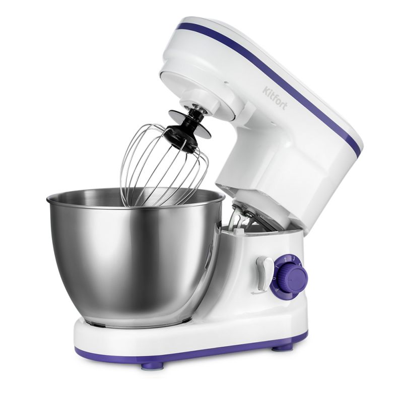 

Миксер Kitfort KT-3045-1 бело-фиолетовый