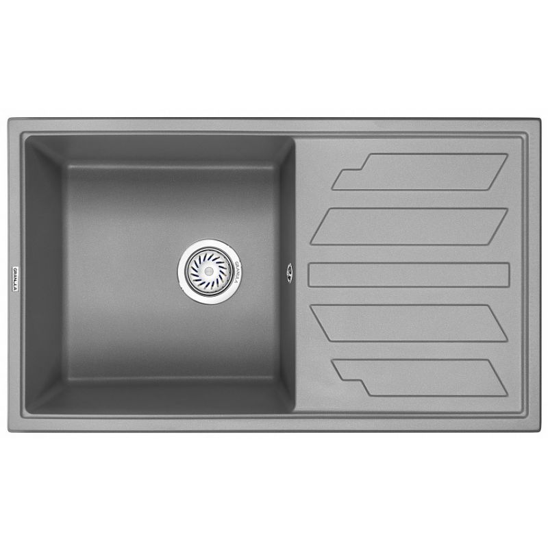 

Кухонная мойка Granula 8601 алюминиум