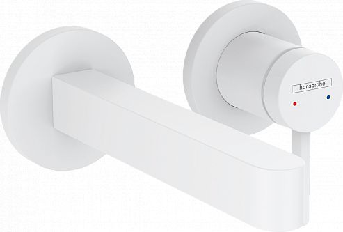

Смеситель для раковины Hansgrohe Finoris 76051700 матовый белый (внешняя часть)