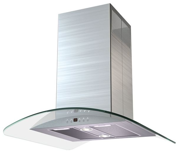

Островная вытяжка Krona SHARLOTTA isola 600 inox/glass 5P