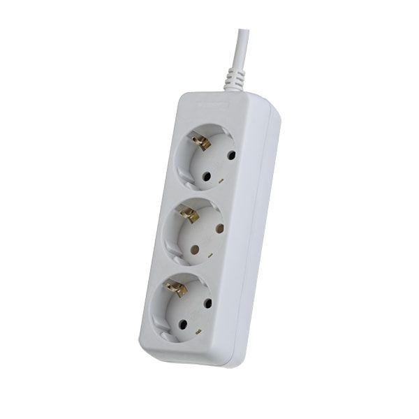 

Удлинитель Perfeo PF-A4688 (3роз. 5м) белый