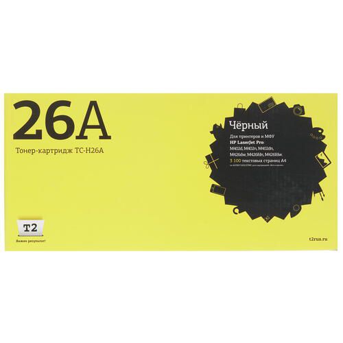 

Картридж T2 CF226A черный (TC-H26A)