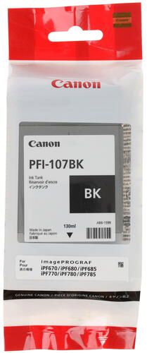

Картридж T2 IC-CPFI-107BK черный (PFI-107BK)