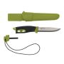 

Нож походный Morakniv Companion Spark (13570) черный/зеленый