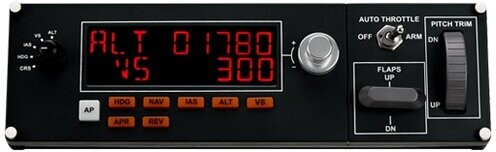 

Геймпад Logitech G Saitek Pro Flight Multi Panel черный (945-000009)