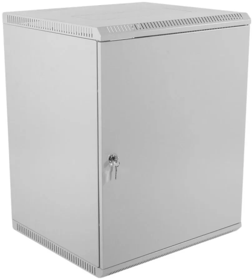 

Коммутационный шкаф ЦМО ШРН-Э-12.650.1 настенный, металлическая передняя дверь, 12U, 600x650мм