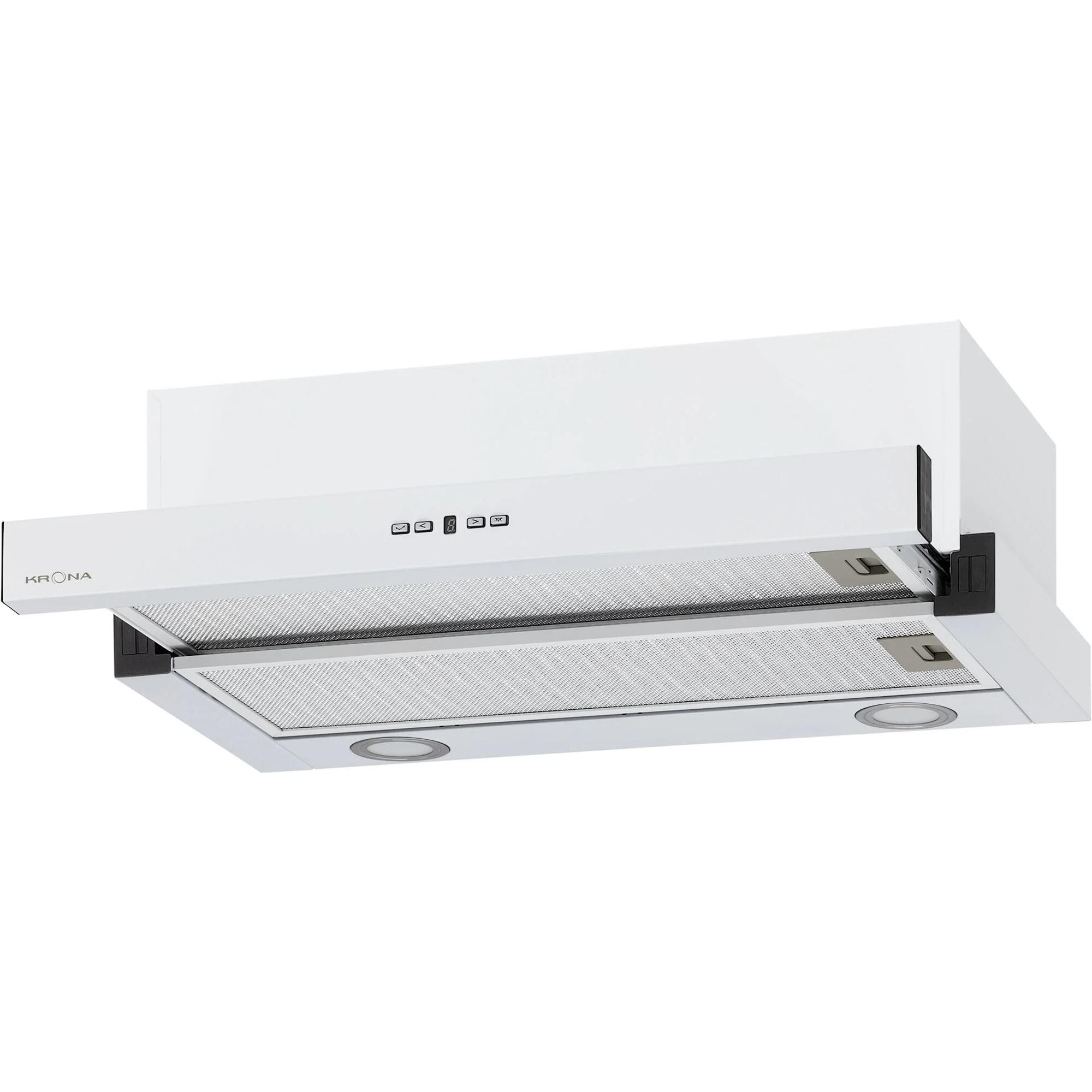 

Встраиваемая вытяжка Krona KAMILLA TK 600 WHITE (1 мотор)
