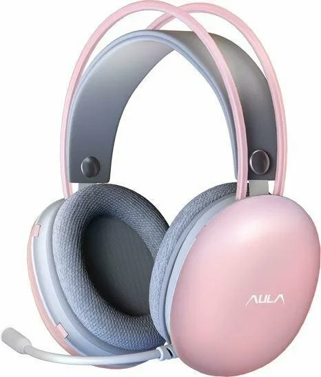 

Компьютерная гарнитура Aula S505 Pink