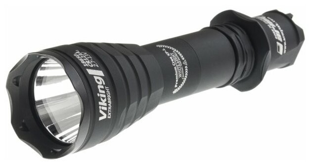 

Фонарь портативный Armytek Viking XP-L черный/белый (F01801BC)