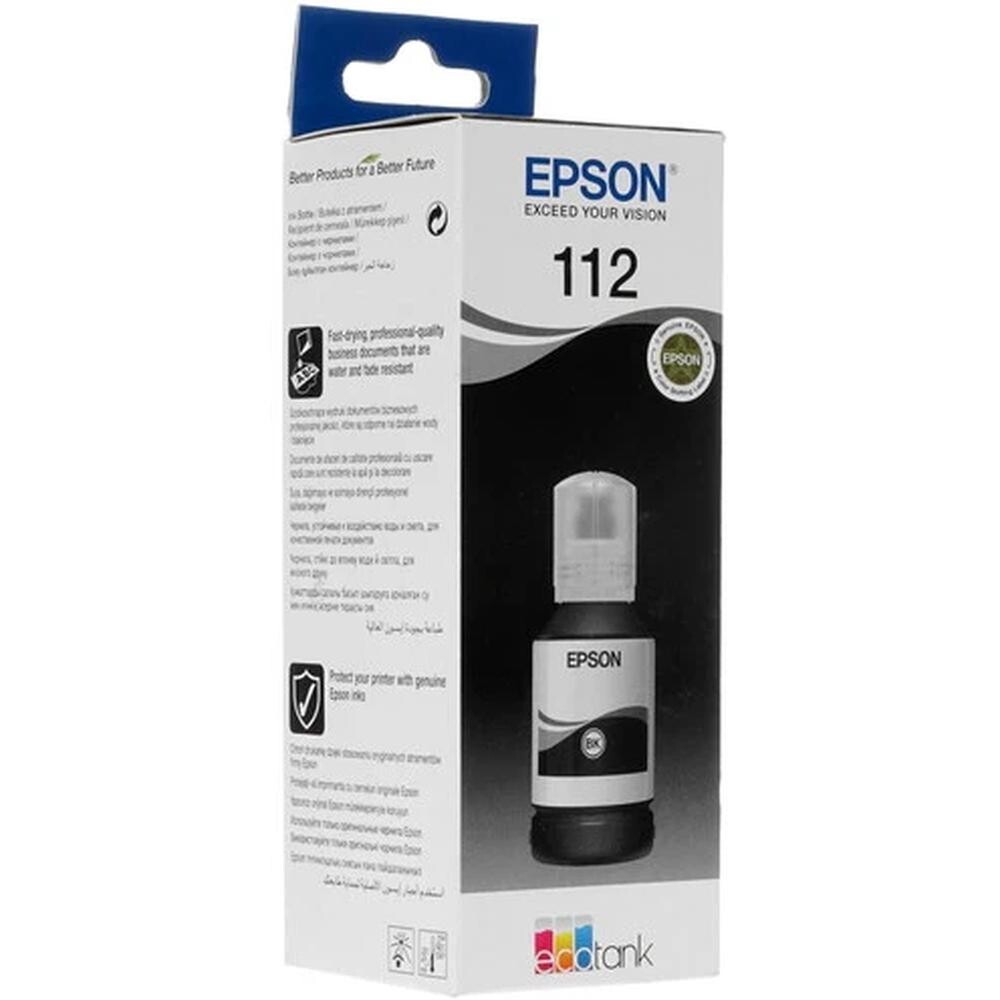 

Картридж Epson 112 C13T06C14A черный (127мл) Чернила