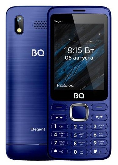 

Телефон BQ 2823 Elegant Blue