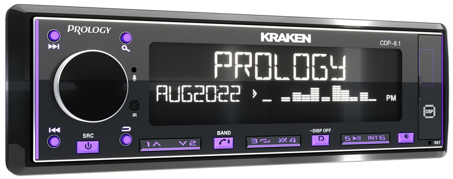 Автомагнитола Prology CDP-8.1 KRAKEN