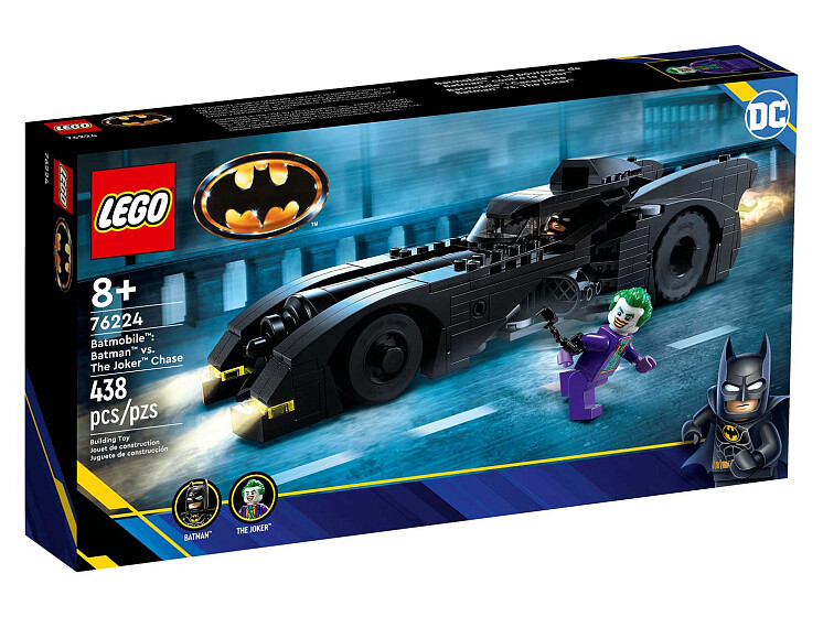 

Конструктор Lego DC Бэтмобиль: Бэтмен против Джокера Чейза (76224)
