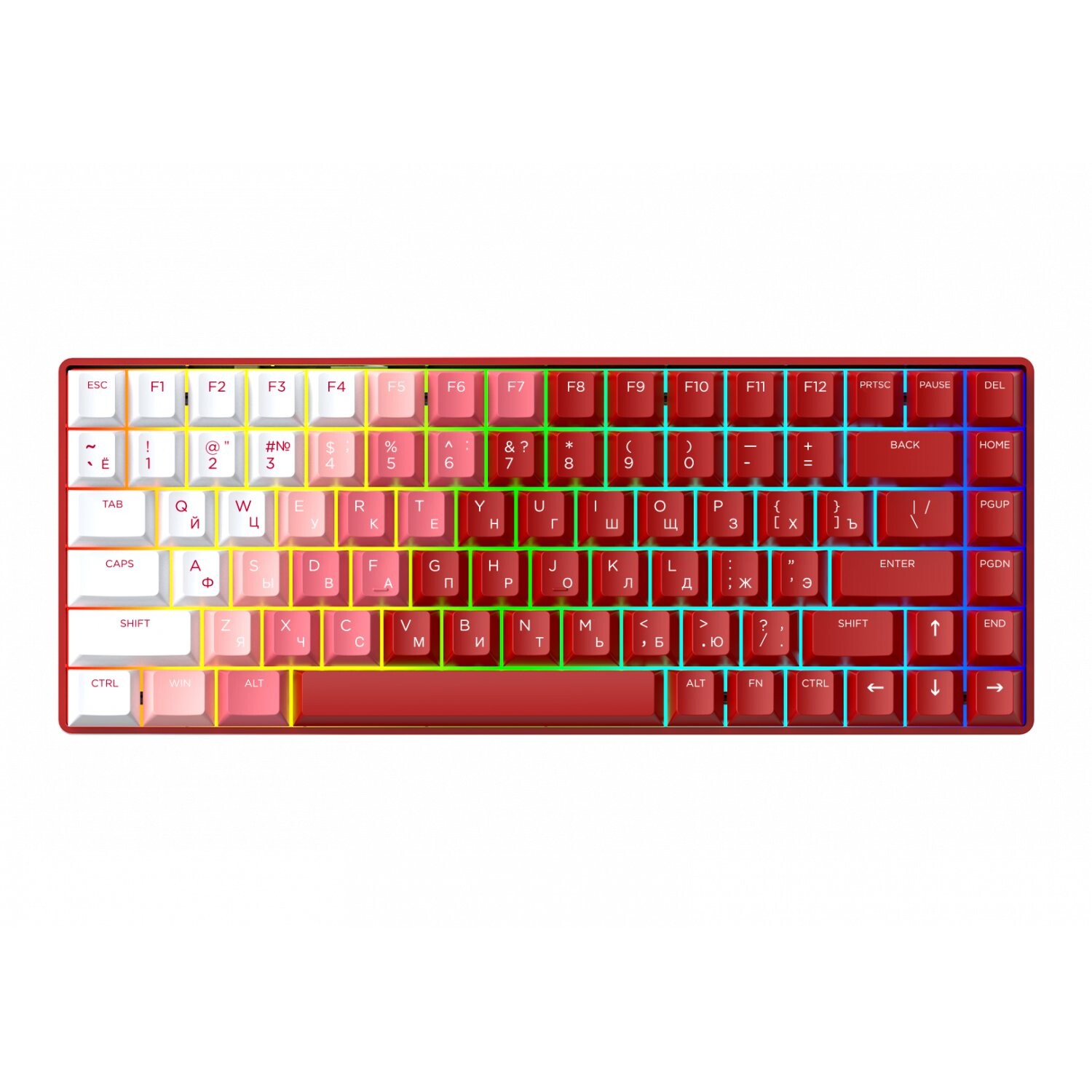 

Клавиатура Dareu A84 Flame Red (Holly switch)