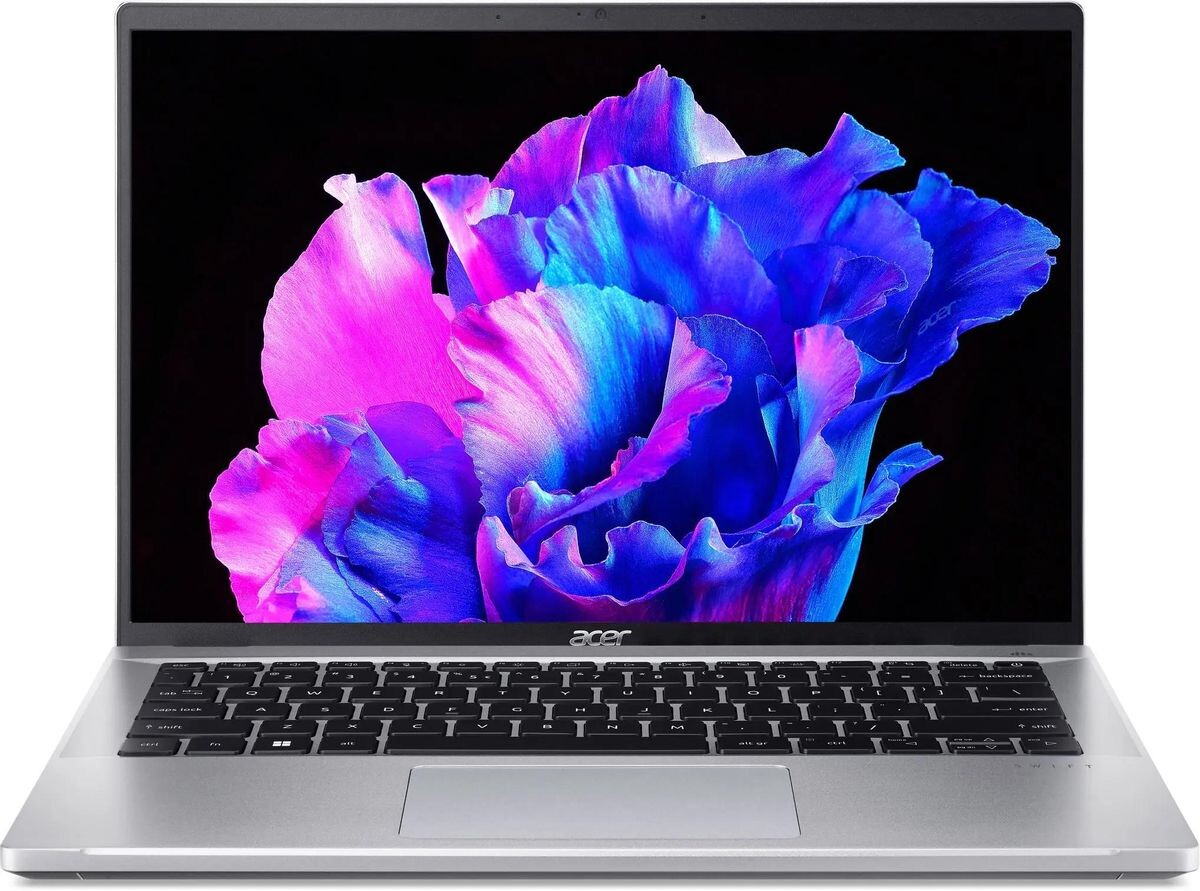 

Ноутбук Acer Swift Go 14 SFG14-71-58WG без ОС серебристый (NX.KLQCD.006)