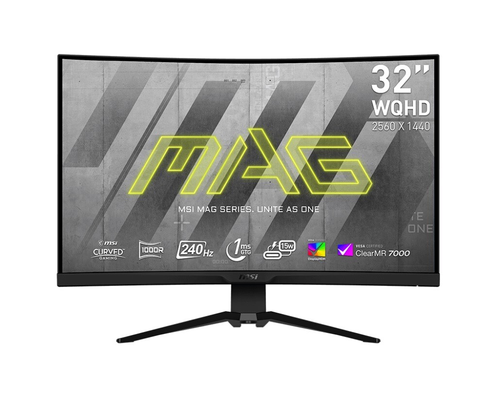 Msi mag 325cqrxf. 27" Монитор MSI g274qrfw, 2560x1440, 170 Гц, IPS, белый.