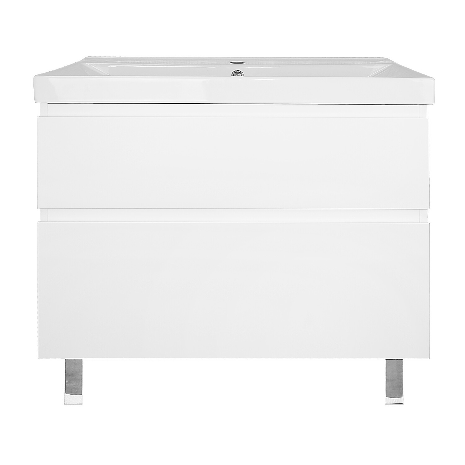 

Тумба Azario Мила 80Н напольная с раковиной Tempo 80 (CS00091366)