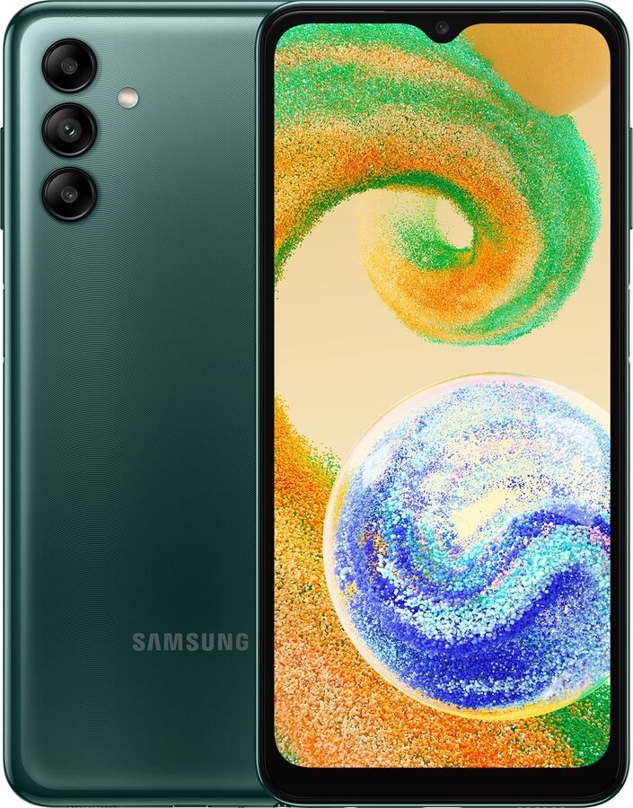 

Телефон Samsung Galaxy A04s 3/32Gb зеленый (SM-A047F)