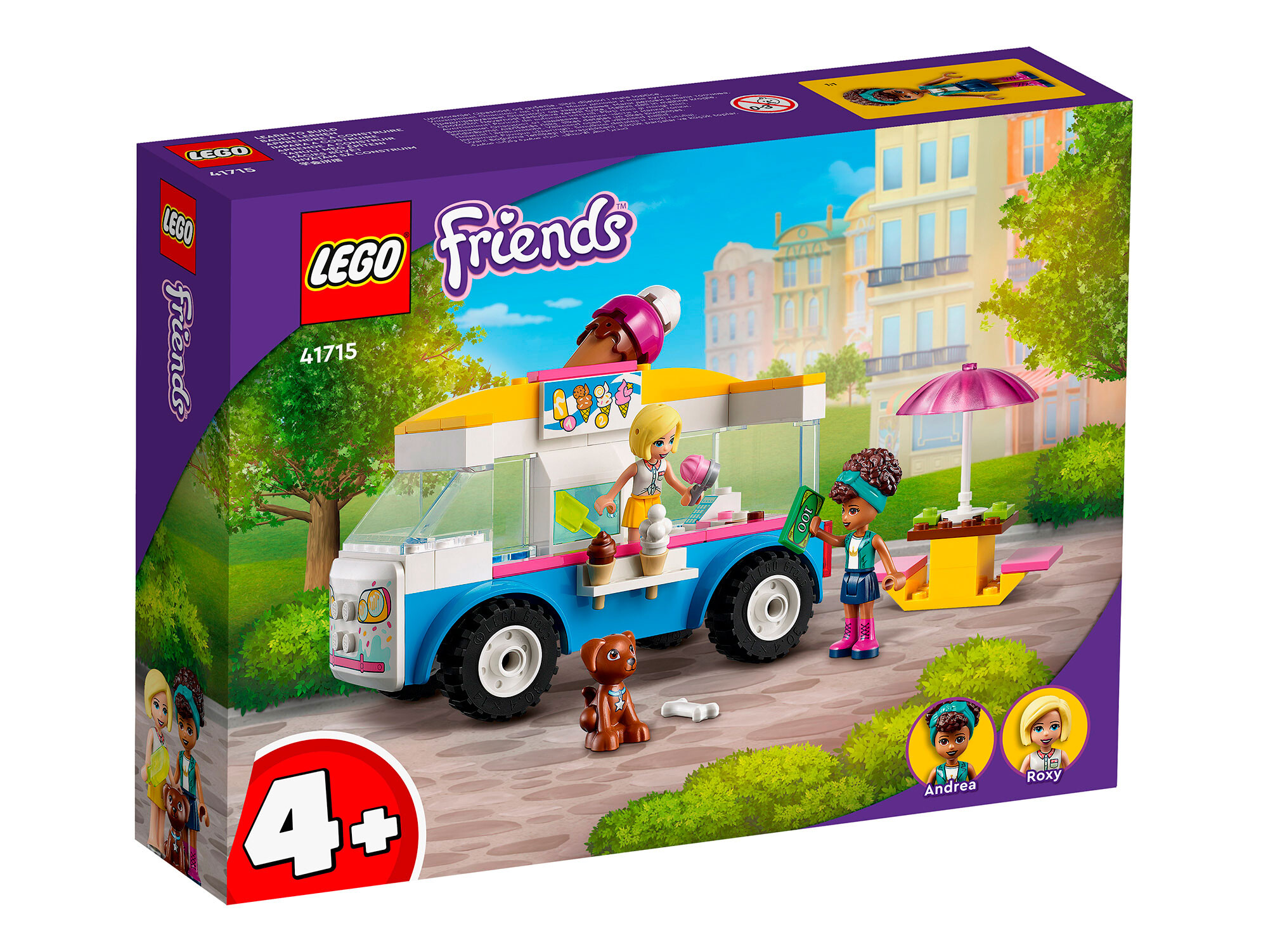 

Конструктор LEGO Friends Фургон с мороженым (41715)