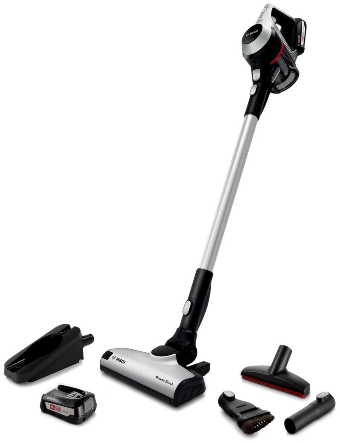 

Пылесос Bosch BCS612KA2 серебристый/черный