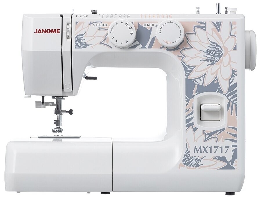 

Швейная машина Janome MX1717 белый/рисунок