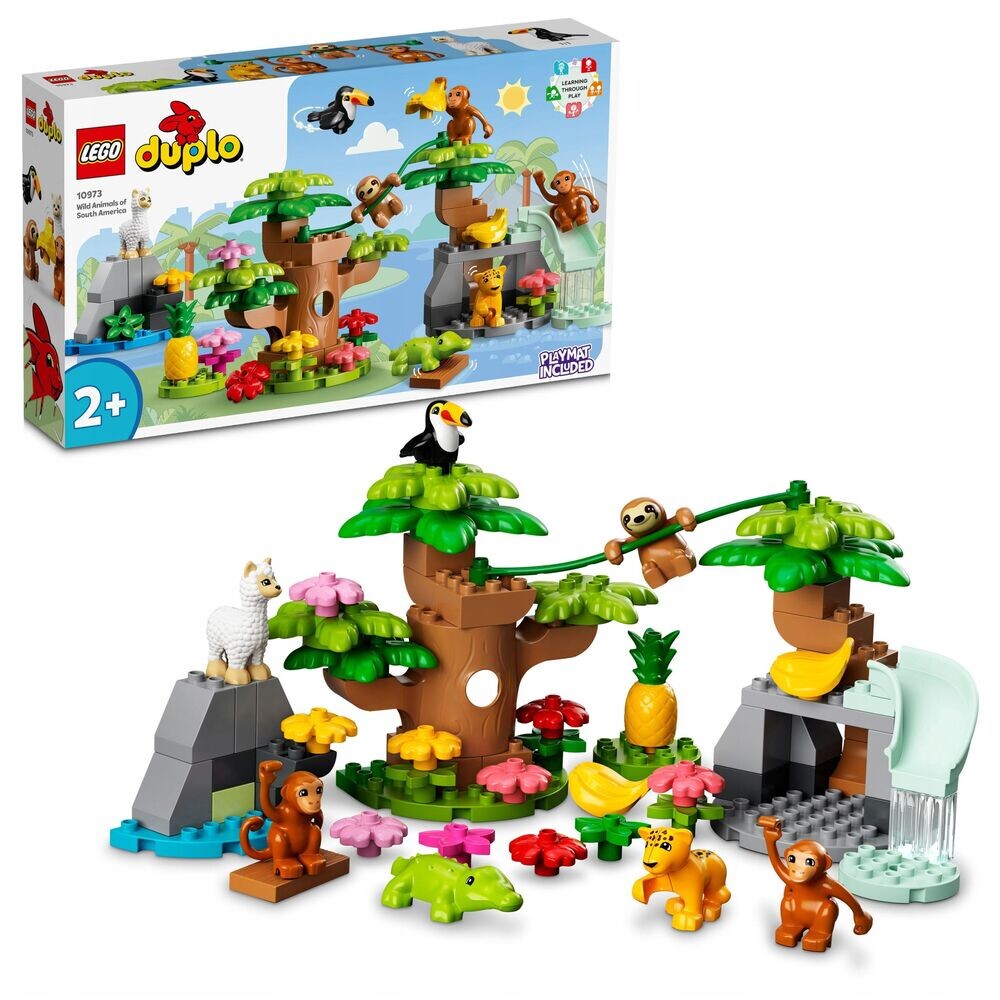 

Конструктор Lego Duplo Town Wild Animals of South America (10973)