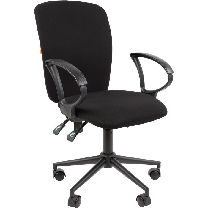 

Кресло Chairman 9801 ткань T08 черный Black