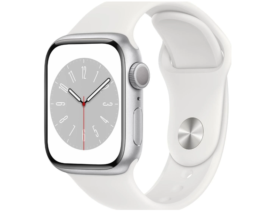 

Умные часы Apple Watch 8 GPS 45мм Silver/White (MP6T3LL/A)