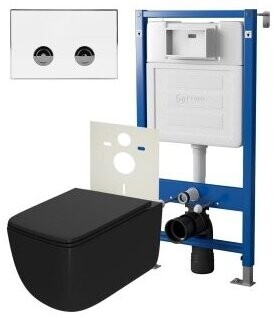 

Комплект инсталляции Point PN48173WC (Элемент П PN45121 +Клав. Венера белый/хром PN44071WC + Унитаз Меркурий)