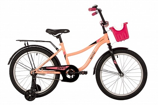 

Велосипед для малышей NOVATRACK 204WIND.CRL22 коралловый