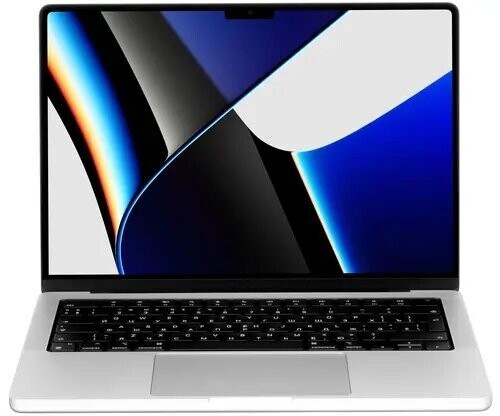 

Ноутбук Apple MacBook Pro 14.2 (A2442) M1 Pro 8 core/16ГБ/512ГБ SSD/Mac OS silver (только англ. клавиатура) (MKGR3LL/A)