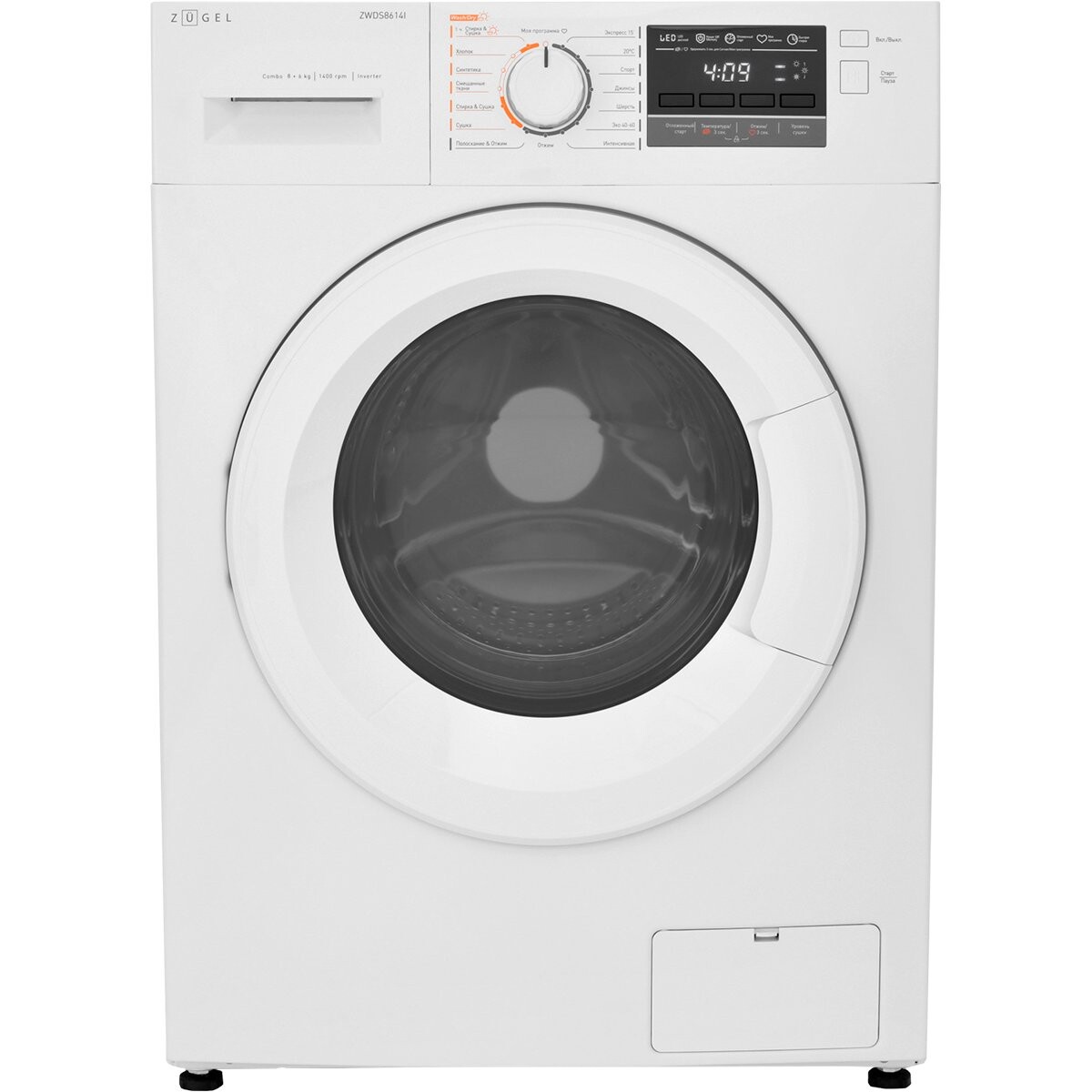 

Стиральная машина ZUGEL ZWDS8614I