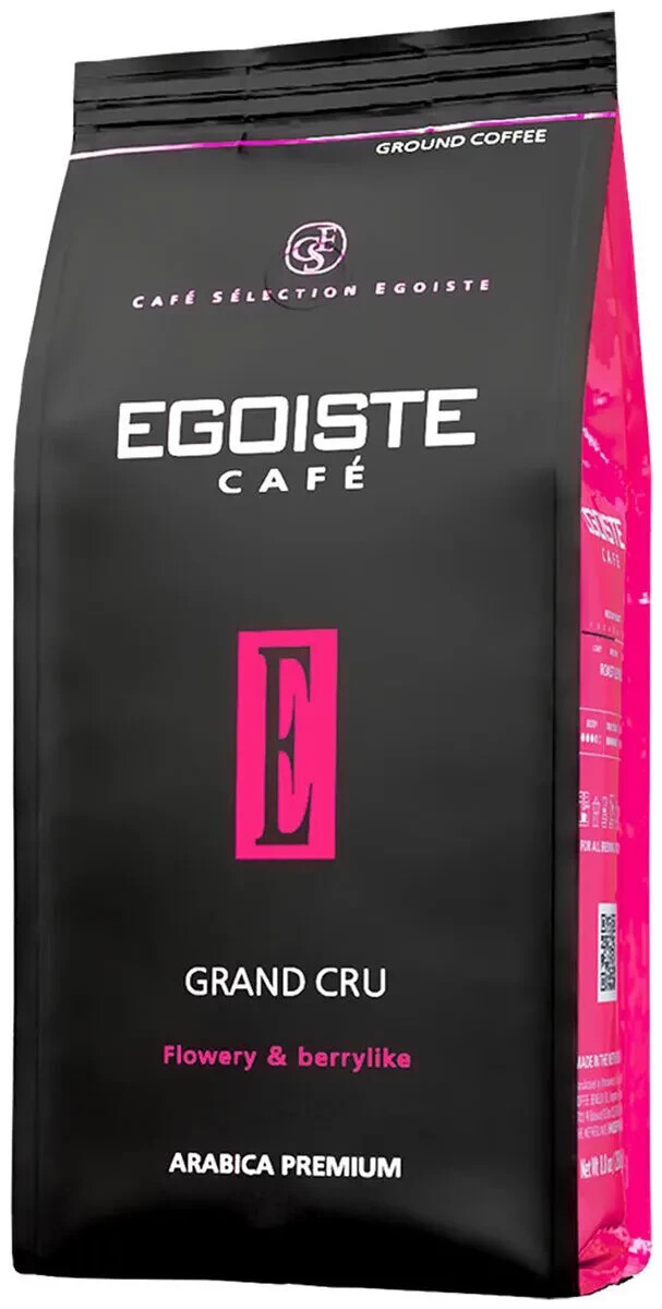 

Кофе Egoiste Grand Cru 250гр Ground Pack (молотый)
